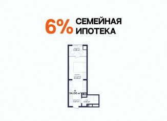 Продам 1-комнатную квартиру, 34 м2, Дагестан