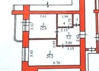 Продается однокомнатная квартира, 47.6 м2, Благовещенск, Зейская улица, 33