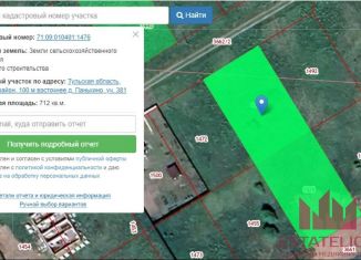 Продается участок, 7 сот., Тульская область, ДНП Сосновый Парк, 381