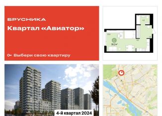 Продаю квартиру студию, 38.2 м2, Новосибирская область, улица Аэропорт, 88