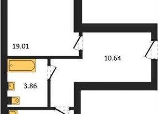 Продам 1-ком. квартиру, 45.8 м2, Отрадненское сельское поселение