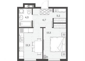 Продаю 1-комнатную квартиру, 41 м2, Дагестан