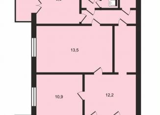 Трехкомнатная квартира на продажу, 80 м2, Москва, Малая Сухаревская площадь, 1с1, ЦАО