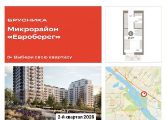 Продаю квартиру студию, 24.2 м2, Новосибирск, метро Студенческая