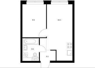 Продается 1-ком. квартира, 32.1 м2, Москва, Кавказский бульвар, 51к2, метро Кантемировская