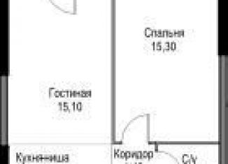 Продам однокомнатную квартиру, 47.5 м2, Москва, метро Калужская, улица Академика Челомея, 1А