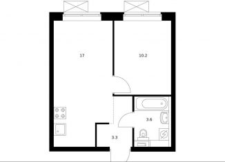 Продам 1-комнатную квартиру, 34 м2, Москва, Кавказский бульвар, 51к2, метро Кантемировская