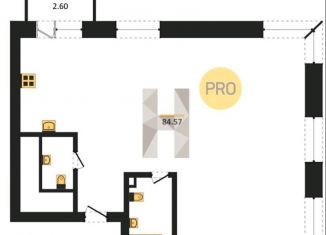 Продам 2-комнатную квартиру, 84.6 м2, Казань