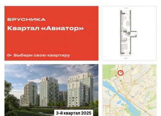 Продам 1-ком. квартиру, 48.4 м2, Новосибирская область, улица Аэропорт, 88