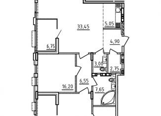 Продается 2-комнатная квартира, 106.8 м2, Ростов-на-Дону, улица Седова, 19