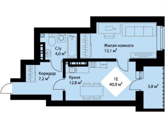 Продам однокомнатную квартиру, 39 м2, Екатеринбург, Орджоникидзевский район