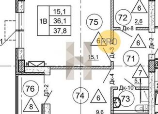 Продам 1-ком. квартиру, 37.8 м2, Воронеж, Центральный район, улица Загоровского, 9/2