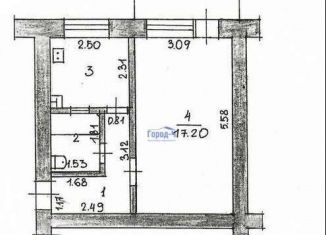 1-комнатная квартира на продажу, 31 м2, Чувашия, улица Олега Беспалова, 4