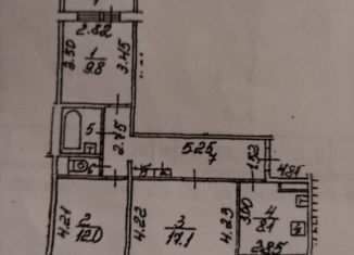 Продам 3-комнатную квартиру, 61.7 м2, Москва, Суздальская улица, 14к3