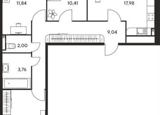 Продаю 3-комнатную квартиру, 78 м2, Ростов-на-Дону, Советский район