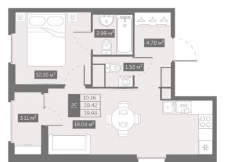 Продаю 1-ком. квартиру, 40 м2, Санкт-Петербург