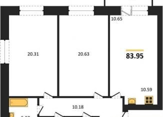 Продаю 2-комнатную квартиру, 84 м2, Воронежская область, Кленовая улица, 3