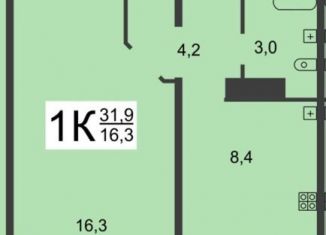 1-комнатная квартира в аренду, 31 м2, Нижний Новгород, метро Буревестник, Бурнаковская улица, 91