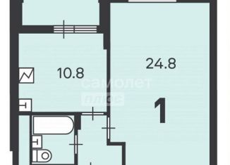 Продам 1-комнатную квартиру, 41.9 м2, Москва, Керченская улица, 2, метро Каховская