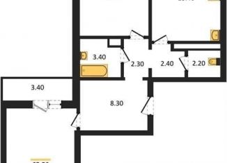 Продажа 2-комнатной квартиры, 65.5 м2, Воронеж, улица Шидловского, 28