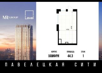 Продажа торговой площади, 44.3 м2, Москва, Дубининская улица, 59к8, метро Тульская