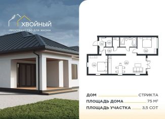 Продажа дома, 75 м2, Саратовская область, микрорайон Буревестник, 88