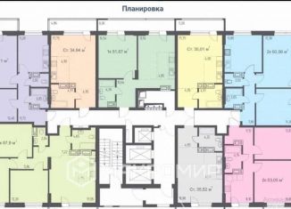 Продажа 2-ком. квартиры, 61 м2, Челябинск, улица 250-летия Челябинска, 27