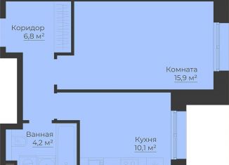 Продаю 1-комнатную квартиру, 37 м2, Рыбинск