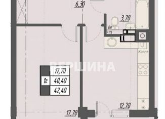 Продаю 1-ком. квартиру, 42.4 м2, Пятигорск