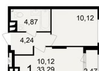 Продам однокомнатную квартиру, 34.5 м2, Рязанская область