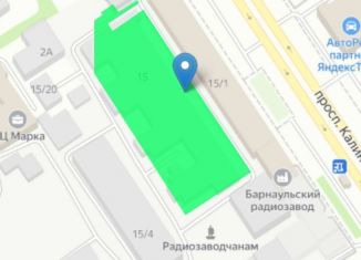 Продам земельный участок, 84 сот., Барнаул, Железнодорожный район, проспект Калинина, 15