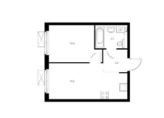 Продается однокомнатная квартира, 33.6 м2, Ярославль, ЖК Волга Парк