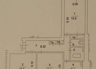 Сдаю в аренду трехкомнатную квартиру, 75 м2, Москва, Зоологическая улица, 3, Зоологическая улица