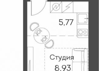 Квартира на продажу студия, 22.3 м2, Москва, ЖК Аквилон Бисайд