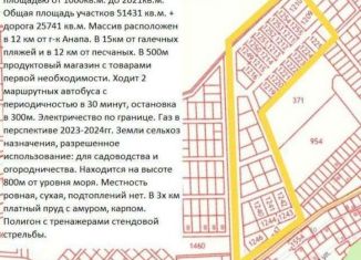 Продается участок, 700 сот., село Варваровка, Кавказская улица