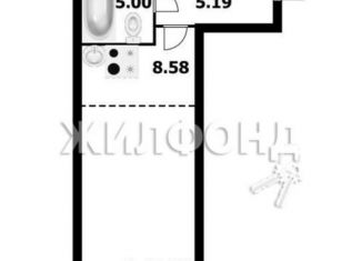 Продам 1-комнатную квартиру, 39.9 м2, Новосибирск, Заельцовский район, улица Дуси Ковальчук, 238
