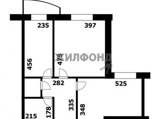 Продажа 3-комнатной квартиры, 60 м2, Новосибирск, улица Героев Революции, 35, ЖК Манхеттен