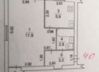 1-комнатная квартира на продажу, 31 м2, Подольск, улица Ленина, 26А