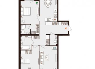 Продажа 3-комнатной квартиры, 91 м2, Сестрорецк