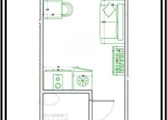 Квартира на продажу студия, 14.8 м2, Москва, Савёловский район, 1-я Хуторская улица, 16/26к3