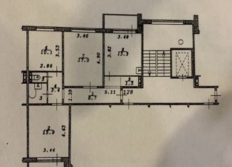 Продам квартиру со свободной планировкой, 73.7 м2, Новосибирск, метро Заельцовская, улица Тюленина, 14