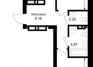 Продажа двухкомнатной квартиры, 58 м2, Гурьевск