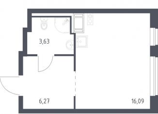 Продам квартиру студию, 26 м2, Виллозское городское поселение