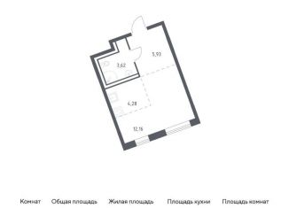 Продается квартира студия, 26 м2, деревня Лаголово, жилой комплекс Квартал Лаголово, 2