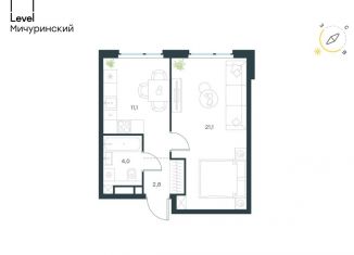 Продажа 1-комнатной квартиры, 39 м2, Москва
