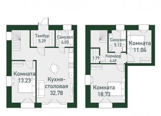 Продается 3-комнатная квартира, 101 м2, Свердловская область