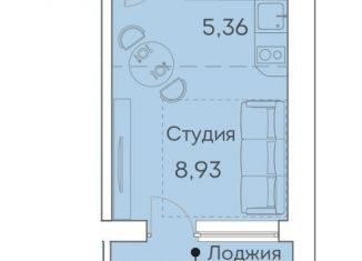 Продам квартиру студию, 20.4 м2, Москва, ЖК Аквилон Бисайд