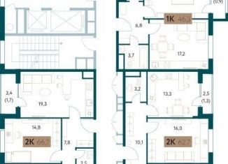 Продается трехкомнатная квартира, 100.5 м2, Москва, Винницкая улица, 8к4, ЖК Настоящее