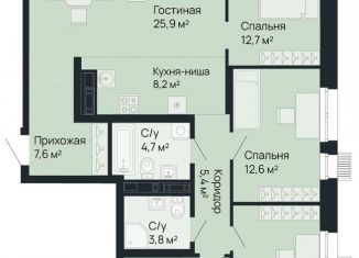 4-ком. квартира на продажу, 109.7 м2, Нижегородская область
