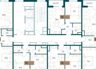 Продаю 3-комнатную квартиру, 102.8 м2, Москва, Винницкая улица, 8к4, ЖК Настоящее